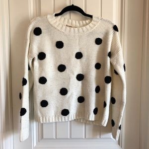 Elodie Brand Polka Dot Sweater